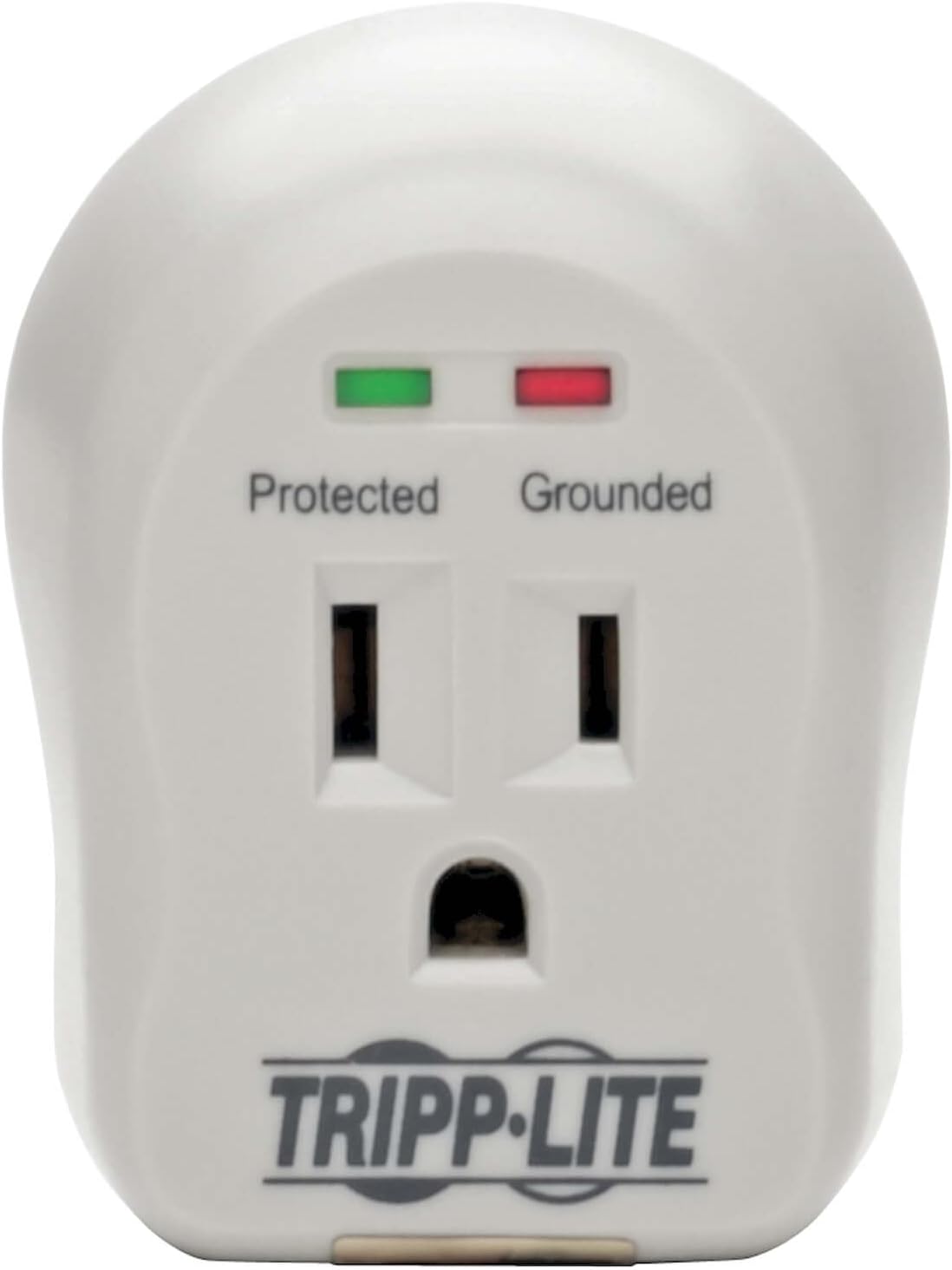 Tripp Lite 1 Outlet Portable Surge Protector Power Strip, Direct Plug In, $5,000 Insurance (SPIKECUBE) Standard
