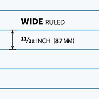 Office Depot® Wirebound Notebooks, 8" x 10-1/2", 1 Subject, Wide Ruled, 100 Sheets, Assorted Colors, Pack Of 6 Notebooks