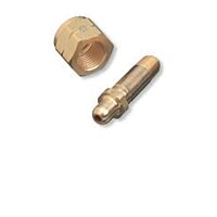 Western Enterprises#SS-83, CGA 350 Nipple 1/4MPT SS