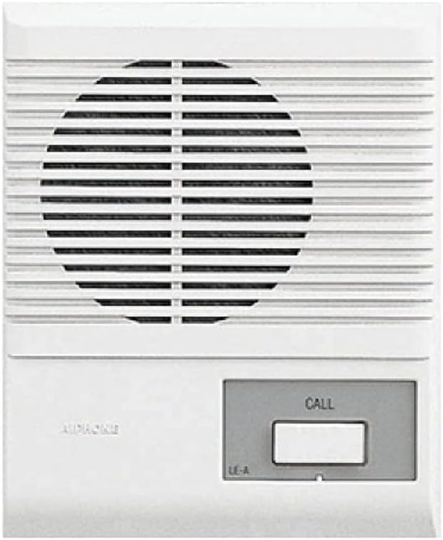 Aiphone LE-A Surface Mount Sub Station for LE Series, Plastic, 6-1/4" x 5-1/8" x 2"