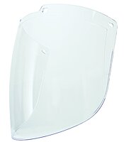 Honeywell Uvex S9555 Turboshield Clear Polycarbonate Replacement Visor and Clear Lens with Dual Anti-Scratch/Anti-Fog Lens