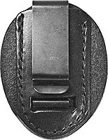 Gould & Goodrich B408 Clip-On Badge Holder, Black