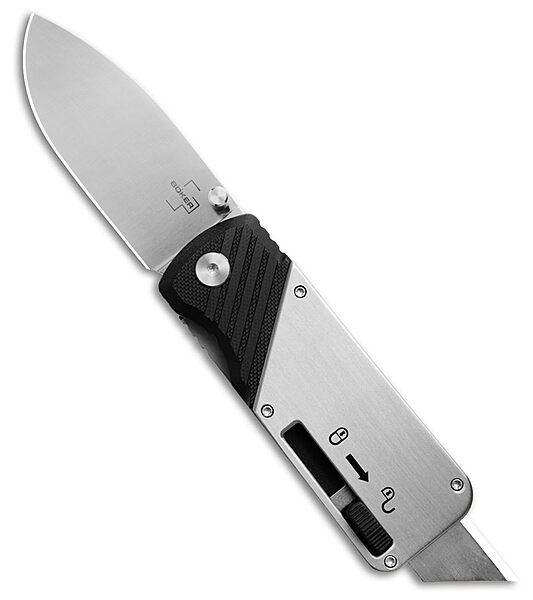 Bill N Ted Operation Folding Knife, Black, D2 Steel