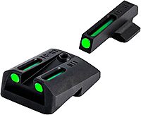 TRUGLO TFO Tritium & Fiber-Optic Handgun Sight Set for 1911