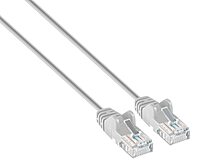 INTELLINET Slim Cat6a Ethernet Network Patch Cable – 10G RJ45 U/UTP