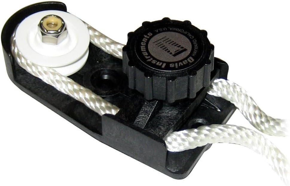 Davis Instruments Tiller Tamer for Sailing - Maintains Course with No Hands in Any Weather or Wind Condition