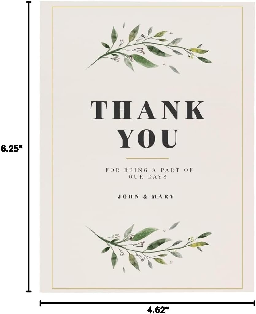 JAM PAPER Blank Flat Note Cards