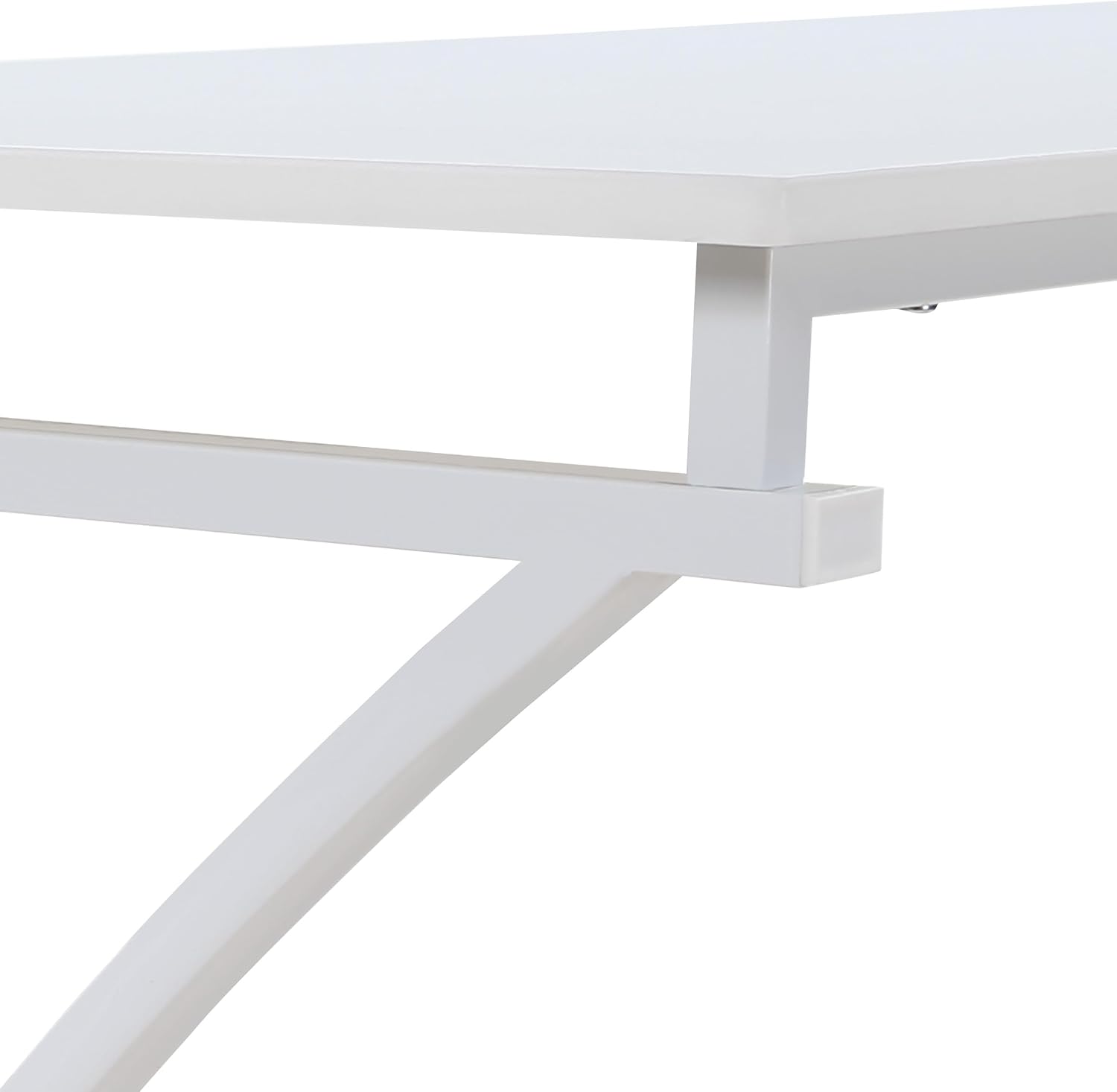 OSP Home Furnishings Olympic Utility Home Office Desk with Nesting 3-Drawer Storage Stand