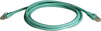 Tripp Lite N261-007-AQ Augmented Cat6 (Cat6a) Snagless 10G Certified Patch Cable, (RJ45 M/M) - Aqua, 7-ft.
