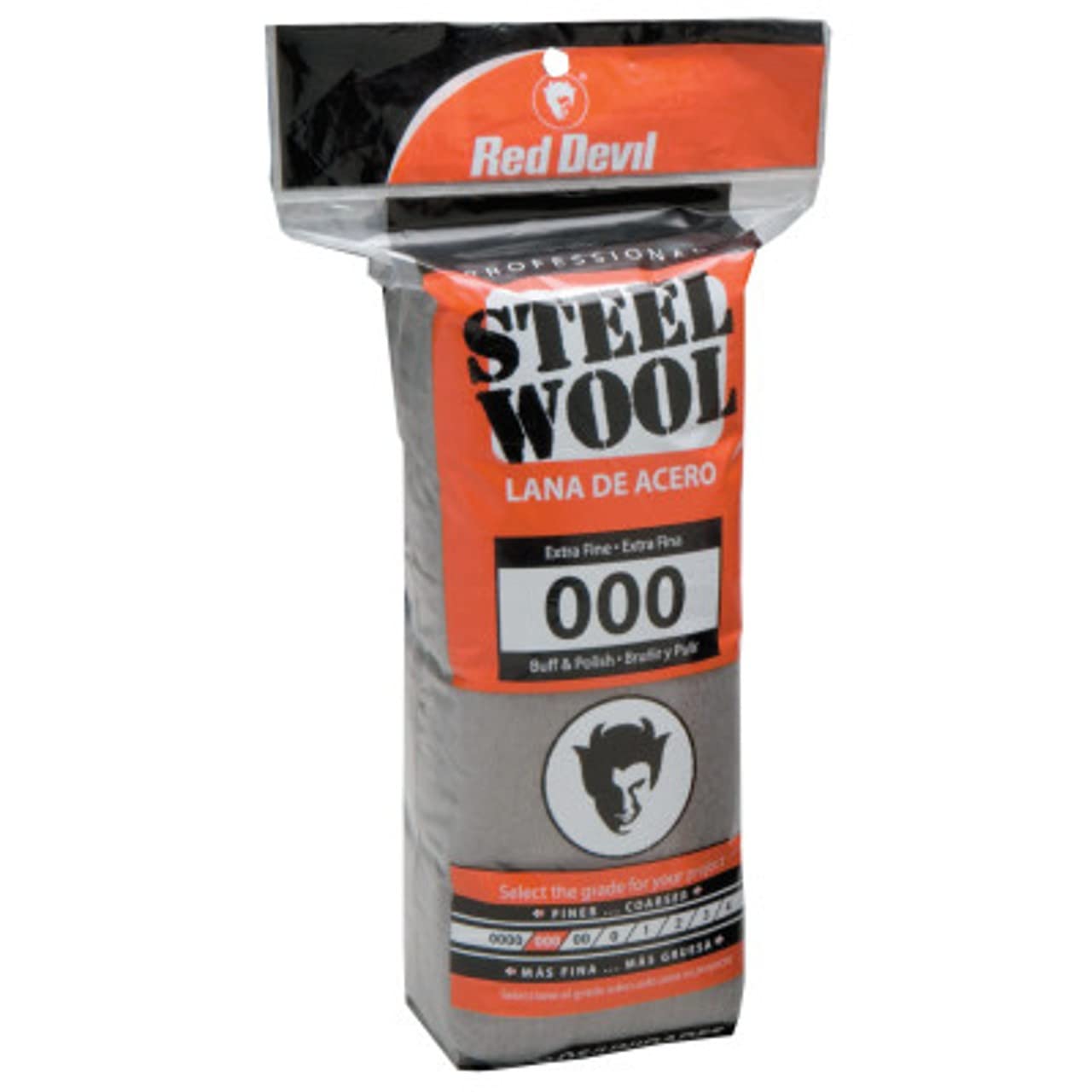 RED DEVIL Steel Wool Pads, Multiple Grades