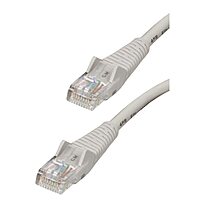 Tripp Lite Cat5e 350MHz Snagless Molded Patch Cable (RJ45 M/M) - Gray, 7-ft.(N001-007-GY)