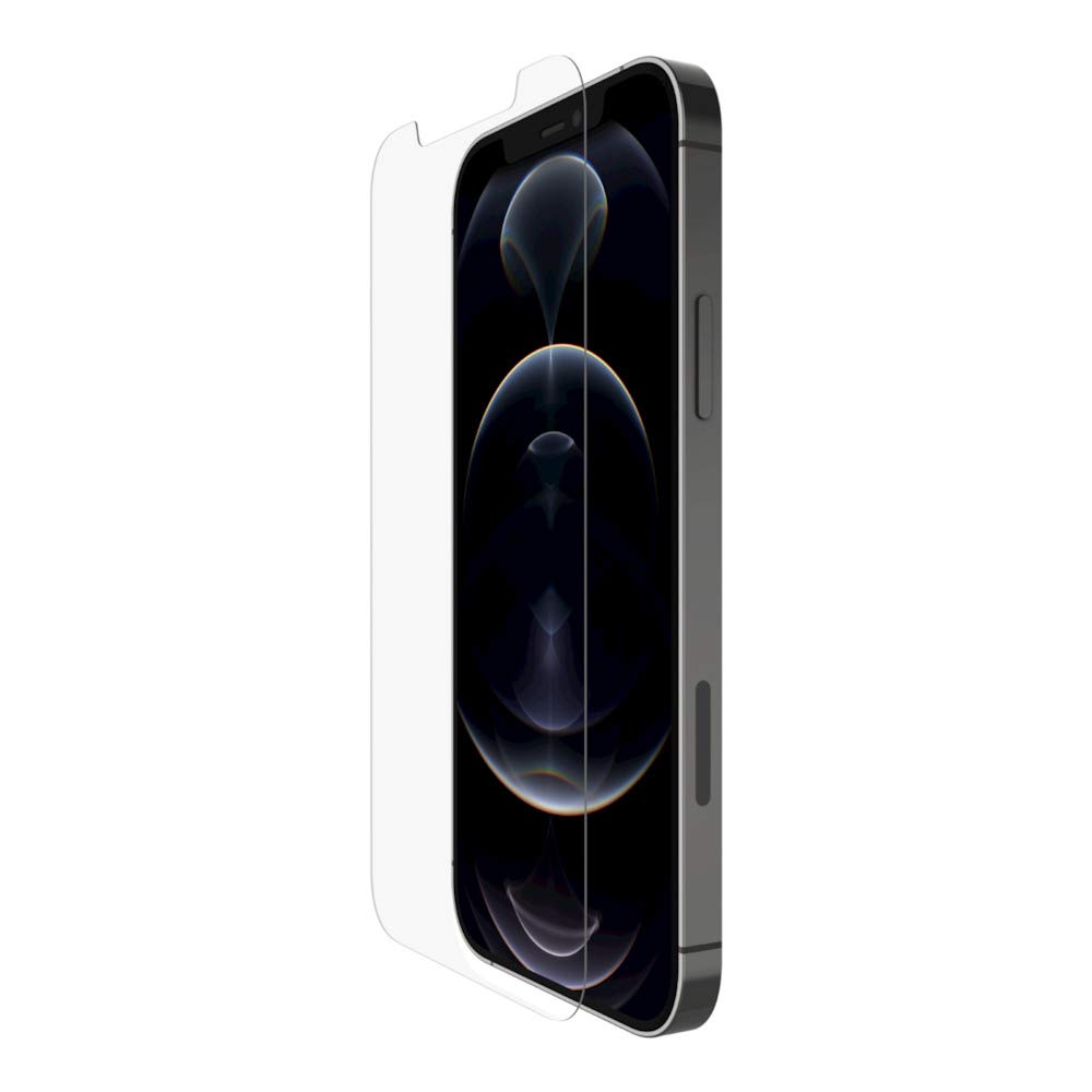 BELKIN ScreenForce TemperedGlass Anti-Microbial Screen Protector for iPhone 12/12 Pro/12 Pro Max