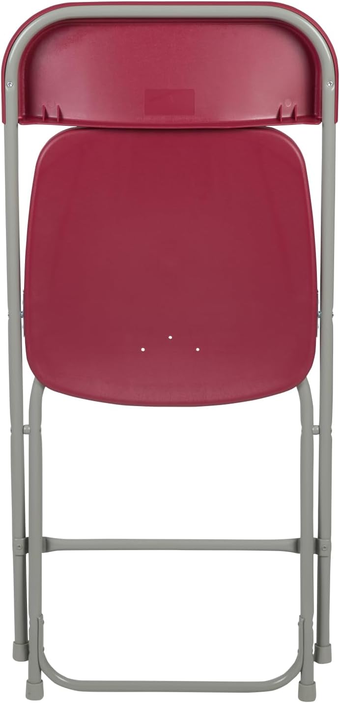 Flash Furniture Hercules Series Commercial-Grade Plastic Folding Chair - 650LB Weight Capacity