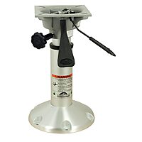 Springfield Marine 1250100-L1 Mainstay Regular 2-3/8" Air-Powered Pedestal - 14"-20", Swivel