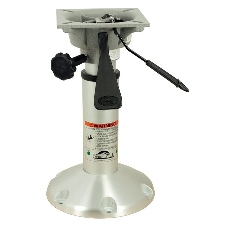 Springfield Marine 1250100-L1 Mainstay Regular 2-3/8" Air-Powered Pedestal - 14"-20", Swivel