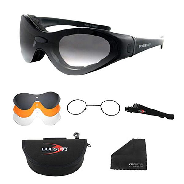 Bobster Spektrax Convertible-3 Lenses/Prescription Insert