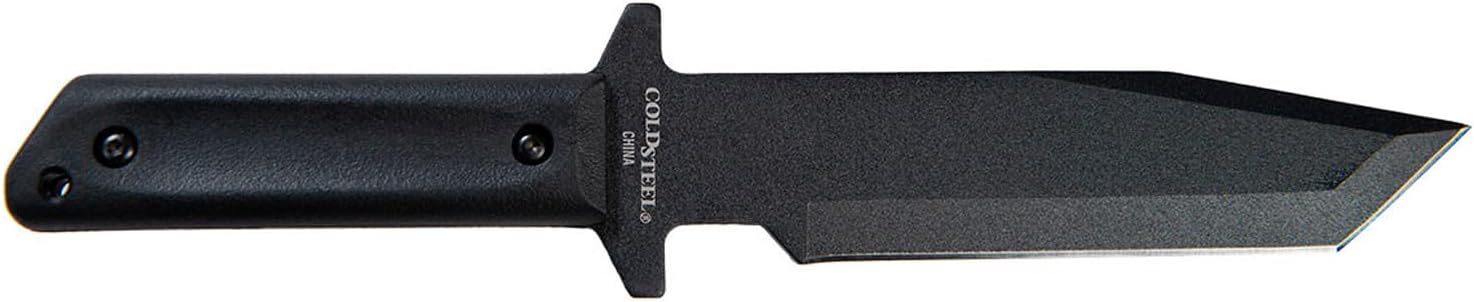 Cold Steel G.I. Tanto 7" Durable 1055 Carbon Steel Fixed Blade Tactical Outdoor Throwing Knife