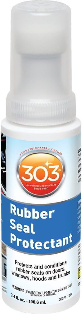 303 Products Rubber Seal Protectant – Protects & Conditions Seals on Doors, Windows, Hoods