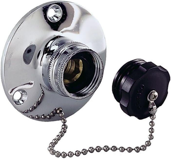 Perko Water Inlet Fitting w/Plug