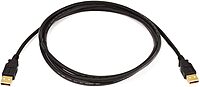 Monoprice USB 2.0 Type-A Male to Type-A Male Cable, Gold Plated, 28/24AWG