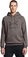 Under Armour Men's Rival Fleece Antler Wordmark Hoodie