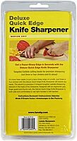 Lansky Deluxe Quick Edge Knife Sharpener with Replaceable Carbide Element (Red) - LSTCN