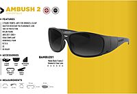 Bobster ® Ambush 2, Matte Black Frame, Smoked & Clear Lens