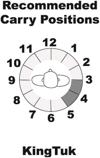 GALCO KingTuk Classic IWB Holster, Kydex/Premium Steerhide