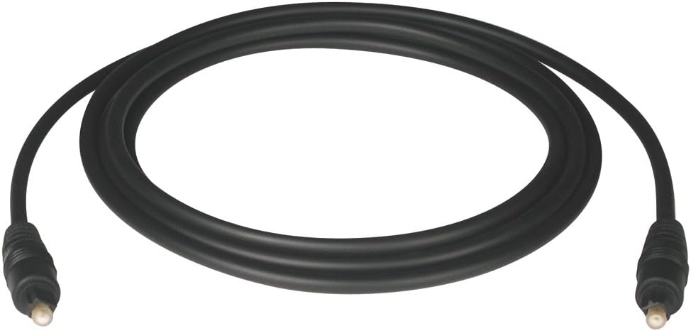 Tripp Lite Toslink Digital Optical SPDIF Audio Cable, 2M (6-ft.) (A102-02M)
