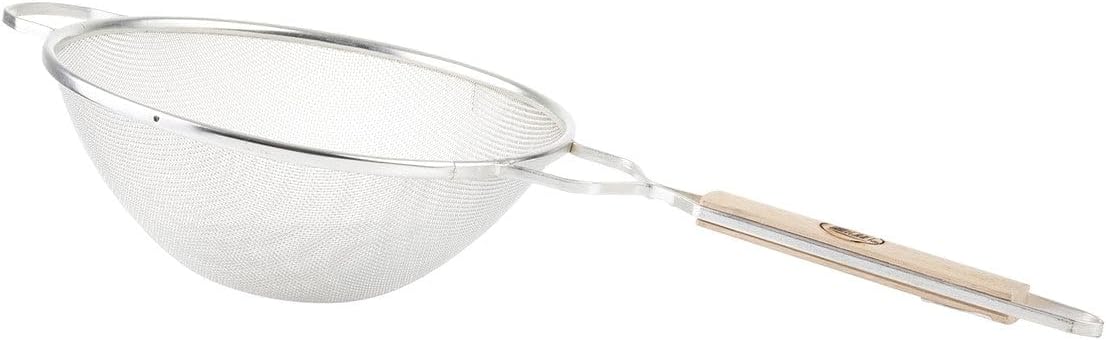 Tablecraft 10-1/4" Tinned Medium Mesh Strainer