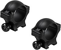 NC Star VR38D09 NcStar, 1" Hunter Rings, 3/8 Dovetail, 0.9" Height, Matte black
