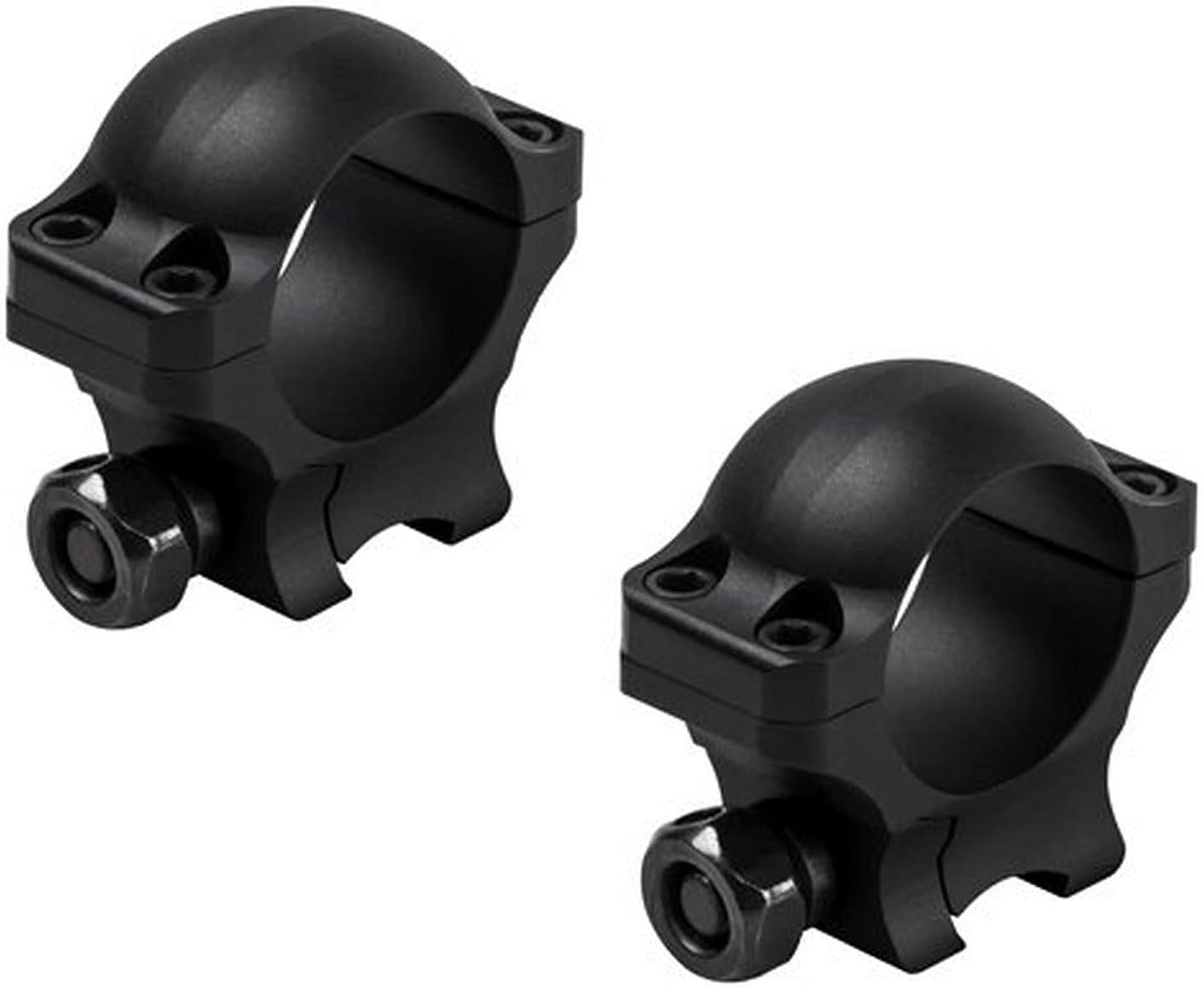 NC Star VR38D09 NcStar, 1" Hunter Rings, 3/8 Dovetail, 0.9" Height, Matte black