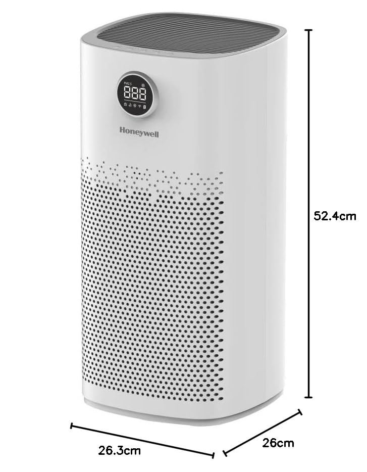 Dimension of Honeywell Air Touch P2 Platinum Series Air Purifier Dimension of Honeywell Air Touch P2 Platinum Series Air Purifier