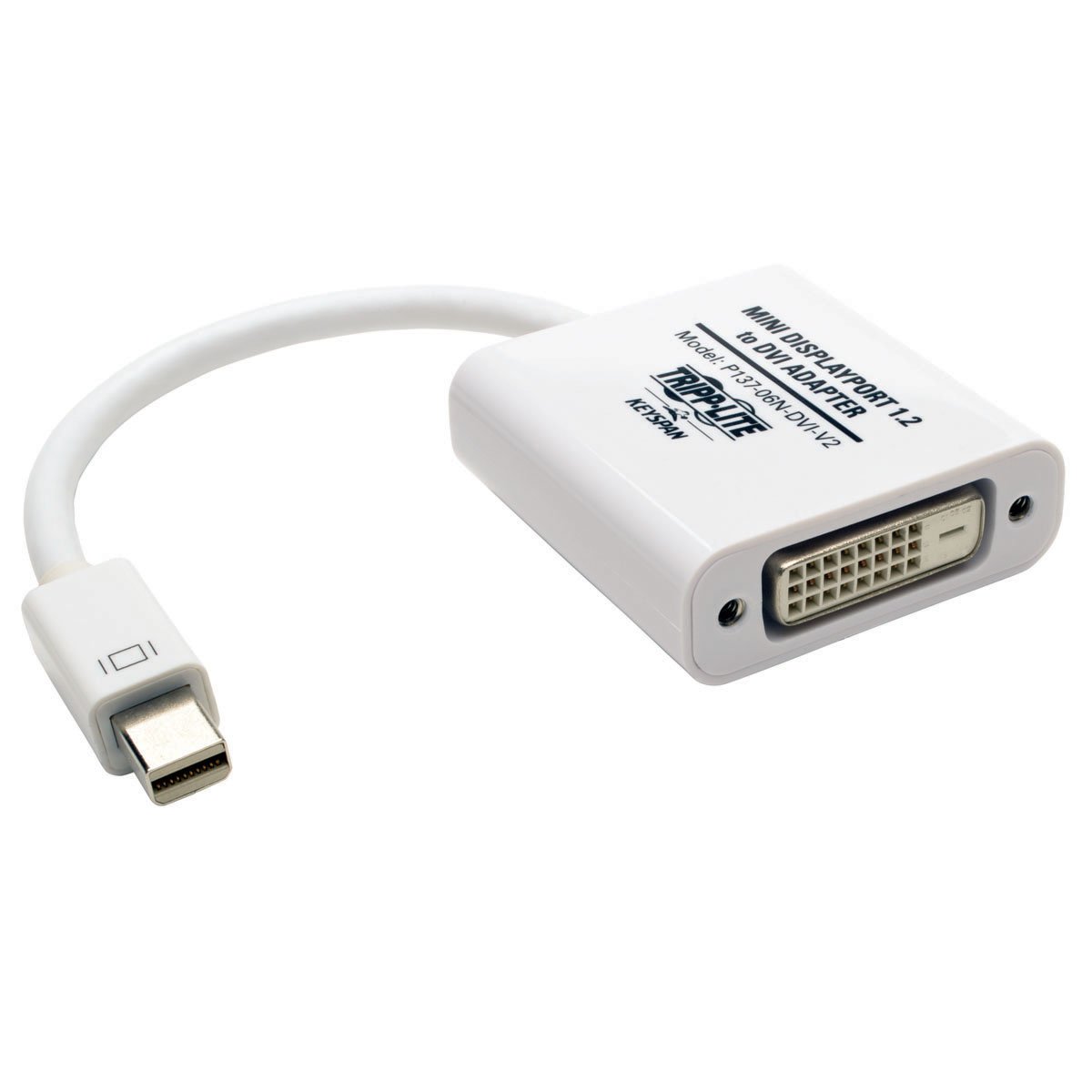 Tripp Lite Mini DisplayPort to HDMI/DVI Adapter, 6-in