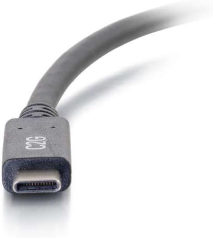 C2G 3ft USB to USB C Cable – 3.0 USB Type C Charger Cable works with Apple iPhone 15/15 Pro, Samsung