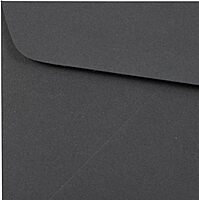 JAM PAPER Premium Dark Gray Invitation and Business Envelopes