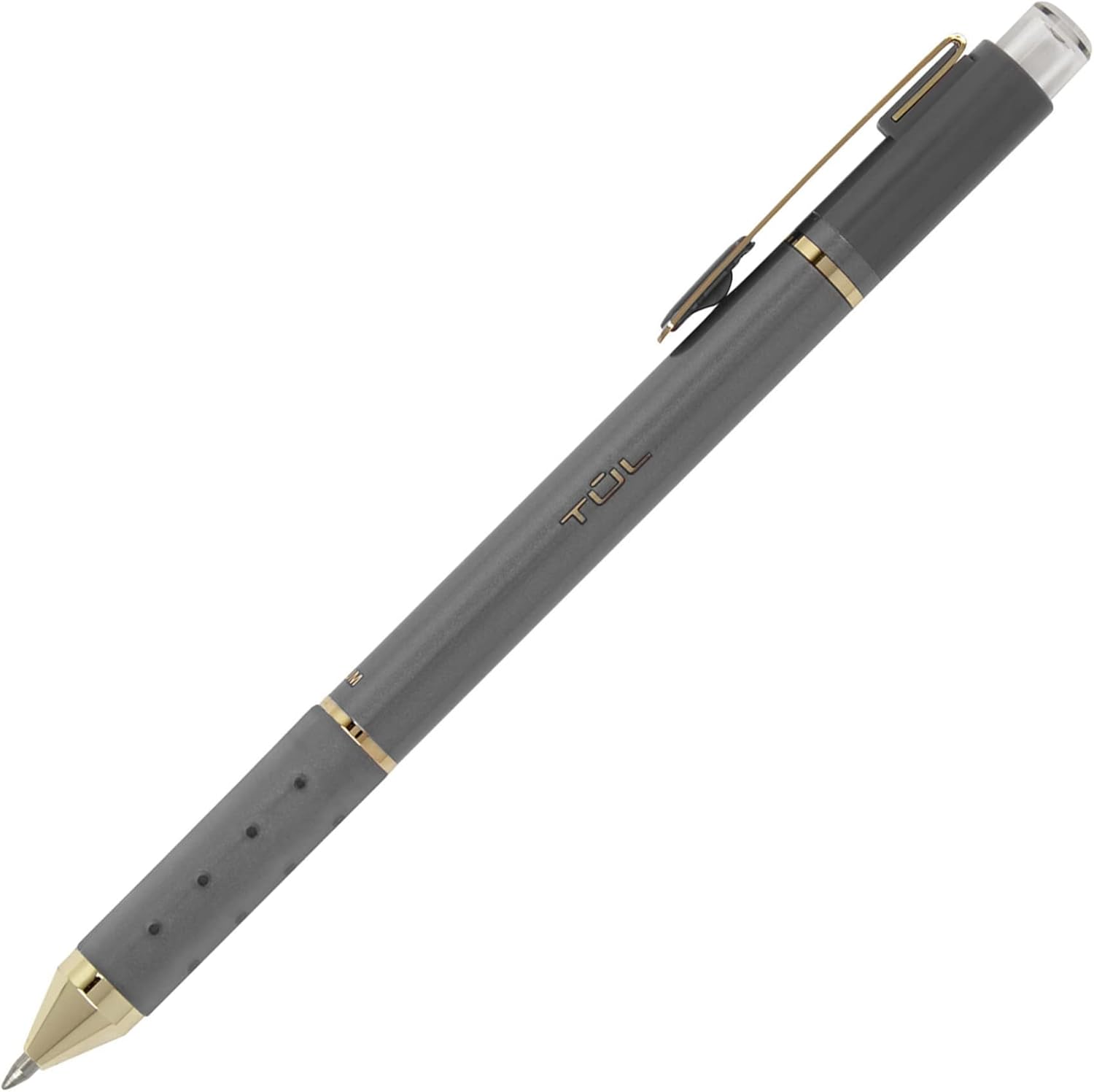 TUL® GL Series Retractable Gel Pens, Medium Point, 0.8 mm, Assorted Barrel Colors, Assorted Metallic Inks, Pack Of 8 Pens