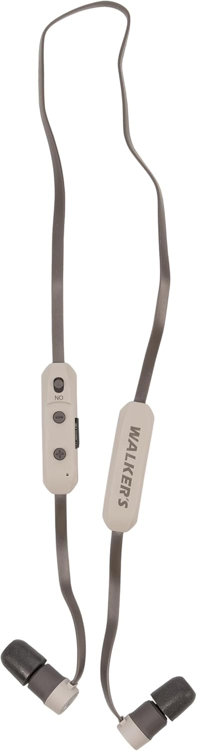 Walker's Shooting Training Protection 29 DB Omni-Directional Microphone Rope Hearing Enhancer Earbuds Ear Bud Rope Standard