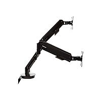 Staples Dual Monitor Arm, up to 30-inch Monitors, Black (51729) Dual Arm