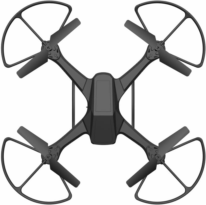 Adesso CyberDrone X1 Lightweight Remote Controlled Drone with 2.4GHz Controller Altitude Hold Headless Mode 3D Flips 720P
