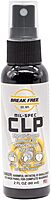 BREAK FREE MIL-SPEC CLP Cleaner Lubricant and Preservative Gun Cleaner, Spray Bottle, Synthetic Oil, 2 Ounces 1 Pack