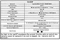 Scandvik Bracket Mount LED Spreader Light - White