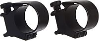 Weaver Detachable 30mm High Top Mount Rings Black