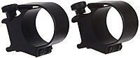 Weaver Detachable 30mm High Top Mount Rings Black