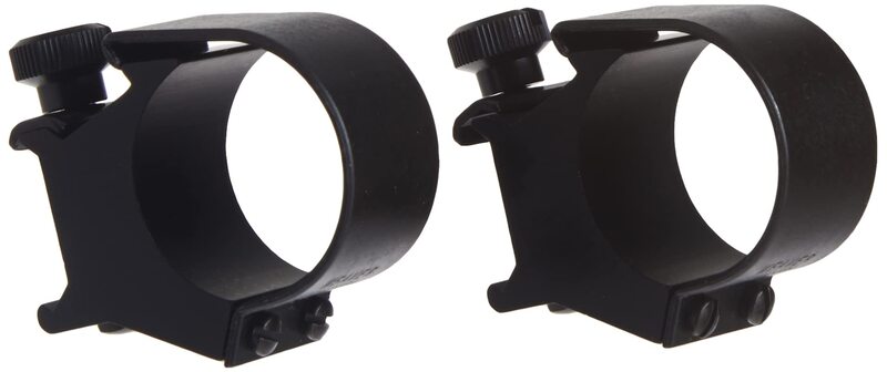 Weaver Detachable 30mm High Top Mount Rings Black