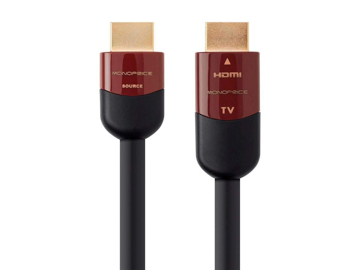 Monoprice 4K High Speed HDMI Cable - 18Gbps Active CL2 In-Wall Rated