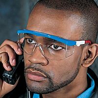 MCR Safety Glasses TK130AF Tomahawk Polycarbonate Lens with UV Protection, Anti-fog Coating & Side Shields, Multi color