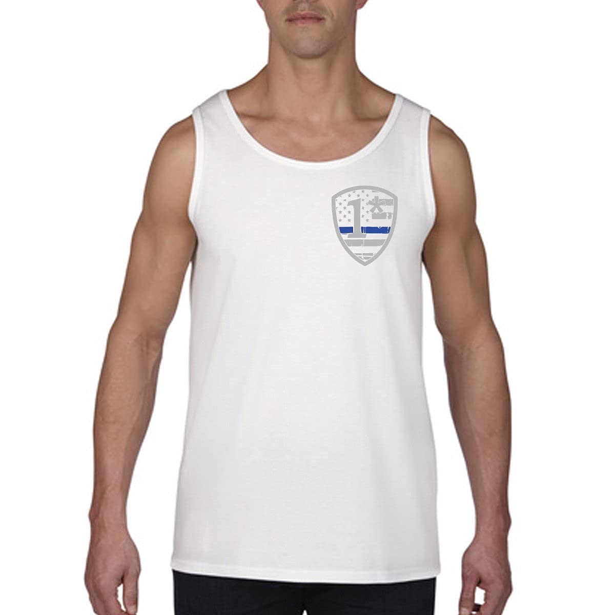 THIN BLUE LINE USA 1* Asterisk Thin Blue Line Tank Top