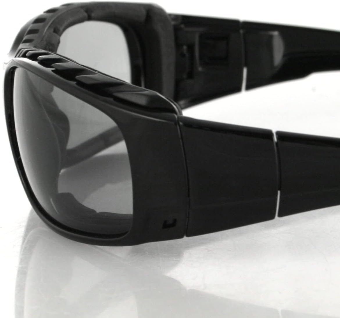 Bobster ® Gunner, Gloss Black Frame, Smoked Photochromic Lens Gloss Black Frame/Smoked Photochromic Lens