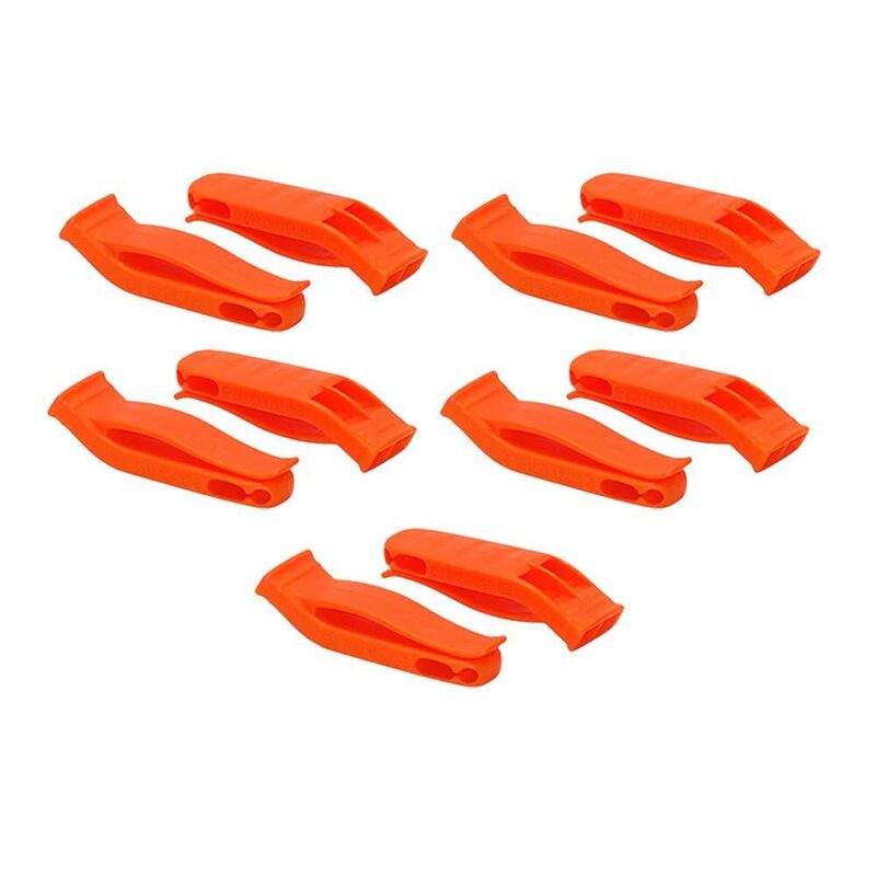 Mustang Signal Whistle - Orange - 10-Pack